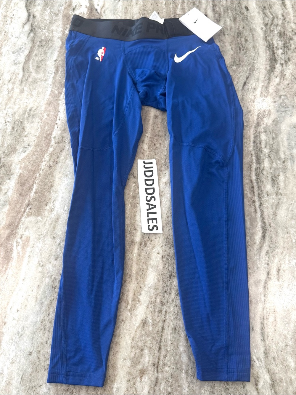Nike Pro NBA Team Issued 3/4 Compression Tights Blue DN1548-495 Men’s Sz M
New
